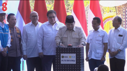 Presiden Prabowo Resmi Luncurkan PLTS 100 GWp, Target Rampung dalam Tiga Tahun