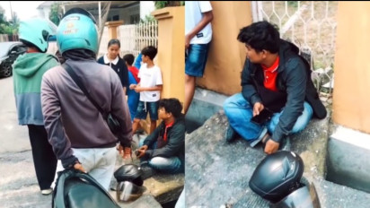 Lupa Cabut Kunci saat Antar Barang, Motor Milik Kurir Paket di Pekanbaru Raib Dicuri