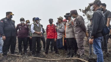 Menhut Pastikan Implementasi Penanganan Karhutla di Lapangan Berjalan Sesuai Arahan Presiden