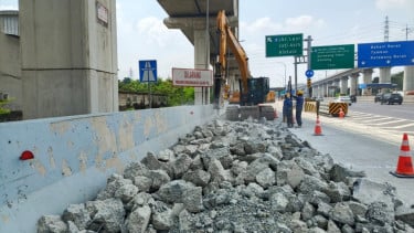 Jasa Marga Lakukan Pemeliharaan Ruas Tol Jabotabek, Pengguna Diimbau Patuhi Rambu Lalu Lintas