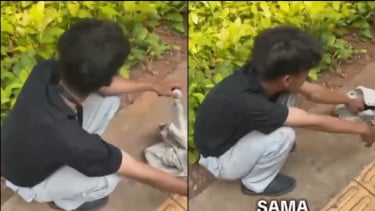 Motor Diambil Leasing Padahal Sudah Bayar Cicilan, Pria di Cipinang Muara Menangis Tersedu di Pinggir Jalan