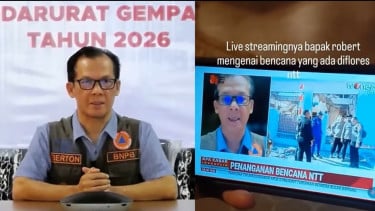Profil Berton SP Panjaitan, Pejabat BNPB yang Viral Usai Wawancara Penanganan Gempa NTT dari Kafe
