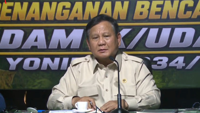 Alasan Prabowo Tak Langsung Datang ke Lokasi Gempa NTT: Saya Mau Beri Kesempatan Semua Instansi