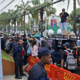 Jelang Putusan Praperadilan Febrie, Massa Serukan Tolak Praperadilan Febrie Ardiansyah