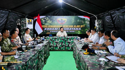 Prabowo Kirim Rp200 Miliar untuk Penanganan Gempa NTT, Per Kabupaten Dapat Rp20 M