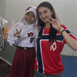 Siapa Ayu Zhafira? Finalis Miss Norwegia Cantik Keturunan Indonesia yang Viral Ajarkan Siswa SD Lafalkan  Erling Haaland 