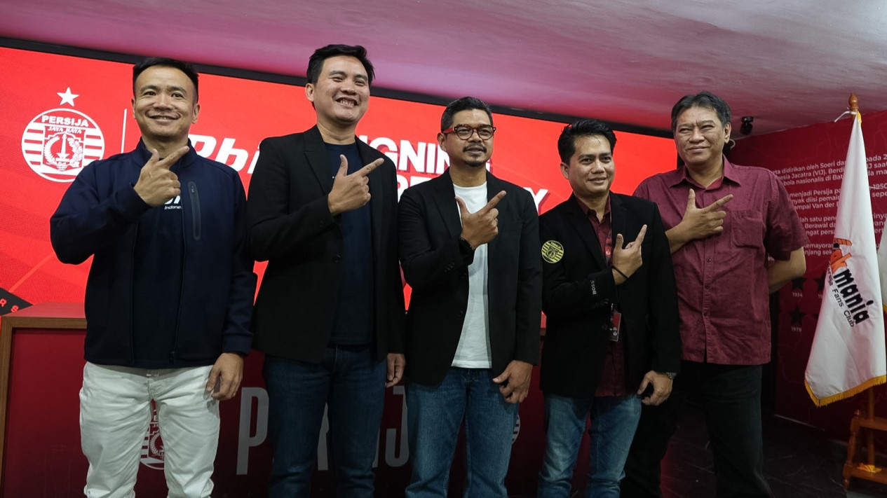 Persija Dapat Sponsor Baru Jelang Super League 2026-2027, Logo Upbit Bakal Nampang di Jersey
            - galeri foto