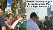 Viral, Walikota Jakpus Turun ke Lokasi Demo, Ajak Warga Menjaga Jakarta Tetap Aman
