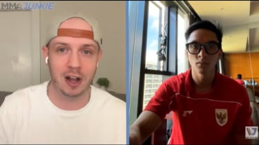 Pakai Jersey Timnas Indonesia, Bilal Hasan Ungkap Proses Tawaran Debut UFC Shanghai yang Datang Begitu Cepat