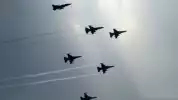 TNI AU Ungkap Alasan Pesawat Tempur Lalu-lalang di Jakarta Hari Ini: Persiapan Flypast Merdeka Run