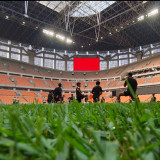 H-1 Persija Vs Brisbane Roar, Begini Penampakan Rumput JIS