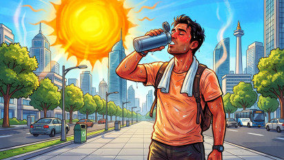 Warga Jakarta Jangan Lupa Minum, BMKG Perkirakan Cuaca 29 Agustus 2026 Cerah hingga 34 Derajat!