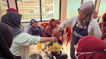 Dorong Kemandirian Ekonomi, Puluhan Ibu-ibu Ikuti Pelatihan Wirausaha