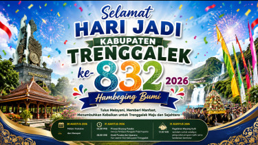 10 Ucapan Selamat Hari Jadi Kabupaten Trenggalek ke-832 Tahun 2026, Cocok untuk Caption Media Sosial