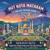 10 Ucapan Selamat HUT Kota Mataram ke-33 Tahun 2026, Cocok Jadi Caption Media Sosial