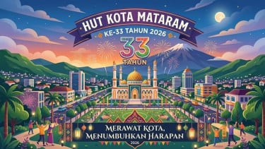 10 Ucapan Selamat HUT Kota Mataram ke-33 Tahun 2026, Cocok Jadi Caption Media Sosial
