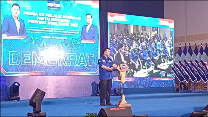 Emil Dardak Kembali Terpilih Jadi Ketua DPD Demokrat Jatim, AHY Minta Kader Mulai Panasi Mesin Pemilu 2029
