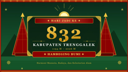 Link Twibbon dan Ucapan Selamat Hari Jadi Kabupaten Trenggalek ke-832, Semarakkan di Media Sosial