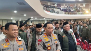 Kapolri Temui 6.500 Anggota Garda Satya NKRI di Solo: Terima Kasih