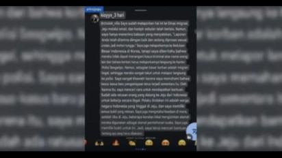 Beredar Informasi Dugaan WNI Korban TPPO di Jeju, Direktorat PPA-PPO Bergerak Telusuri