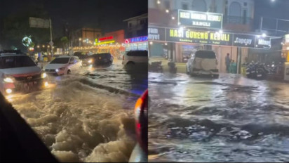 Pekanbaru Diguyur Hujan Lebat, Warga Berharap Kabut Asap Karhutla Cepat Berkurang