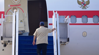Kembali ke Jombang, Prabowo Hadiri Penutupan Muktamar NU ke-35