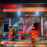 Posko GRIB di Kebon Jeruk Terbakar Dini Hari, Penyebabnya Belum Diketahui
