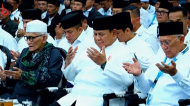 Prabowo Disebut Cetak Sejarah Karena Hadir di Pembukaan dan Penutupan Muktamar ke-35 NU