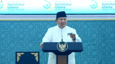 Hadir Penutupan Muktamar ke-35 NU, Prabowo: Sudah Dapat Kartu Anggota Seumur Hidup