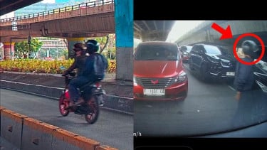 Viral! Detik-detik Jambret Sambar HP Penumpang Mobil di Sunter, Korban Disebut Turis Asing Baru Tiba di Jakarta