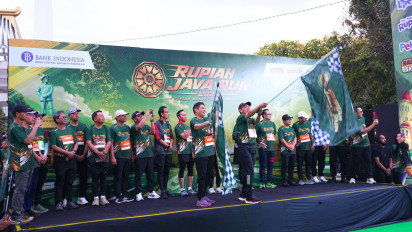 BI Jatim Gelar Kampanye Cinta, Bangga, Paham Rupiah (CBP Rupiah) dalam Gelaran Java Run