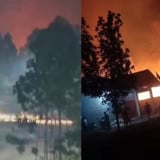 Viral, Kepanikan Warga Palangka Raya saat Titik Api Karhutla Kalimantan Meluas Hingga Permukiman
