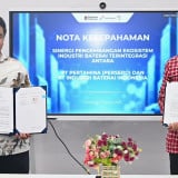 Perluas Peluang Bisnis Rendah Karbon, Pertamina Teken Sinergi Pengembangan Ekosistem Baterai dengan PT IBC