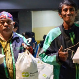 Semangat MengEMASkan Indonesia, Pegadaian Berbagi 1.000 Paket Sembako untuk Pengemudi Ojek Online