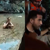 Viral WNA Aljazair Berendam di Danau Sunter Berjam-jam, Sempat Diamankan Dinsos tapi Kembali Masuk Air