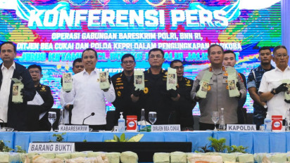 Dirjen Bea Cukai: Sinergi Amankan 800 Kg Ketamin di Perairan Anambas Kepri