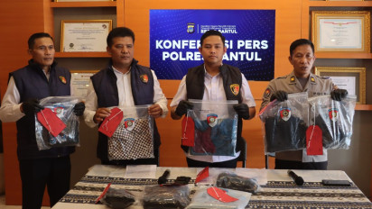 Tiga Pelaku Kasus Mayat Penuh Luka di Guwosari Bantul Ditangkap, Motif Tersinggung saat Pesta Miras