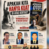 Rocky Gerung hingga Akademisi Bedah Buku  Membangun Otot di Negeri Kertas , Bongkar Persoalan Olahraga Indonesia