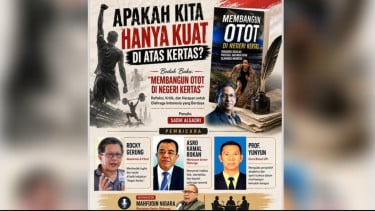 Rocky Gerung hingga Akademisi Bedah Buku 'Membangun Otot di Negeri Kertas', Bongkar Persoalan Olahraga Indonesia