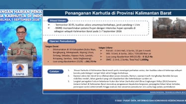 Karhutla Kalimantan dan Sumatera Butuh Penanganan Cepat, BNPB dan BMKG Koordinasi Optimalkan Potensi Hujan Lewat OMC