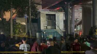 Geger! Diduga Curi Kabel Dekat Stasiun LRT Pancoran, Pria Tewas Tersengat Listrik Tegangan Tinggi