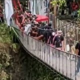 Jembatan Ambruk di Pangandaran Ternyata Jembatan Merah Putih yang Dibangun TNI, Ini Kata Kodam III Siliwangi