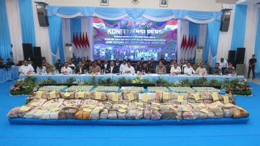 Penyelundupan 800 Kilogram Ketamin dalam Kapal di Perairan Anambas Terbongkar, Satu WNA Taiwan Jadi Tersangka