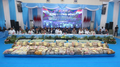 Penyelundupan 800 Kilogram Ketamin dalam Kapal di Perairan Anambas Terbongkar, Satu WNA Taiwan Jadi Tersangka
