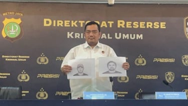 Ini Dua Sketsa Wajah Pelaku Pengeroyokan Berujung Tewas Terhadap Bambang di Pejompongan, Pelaku Masih Diburu