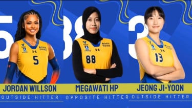 Volimania Indonesia Kompak Beri Julukan Baru untuk Trio Hyundai Hillstate, Megawati Hangestri Cs Disebut Trisula Maut