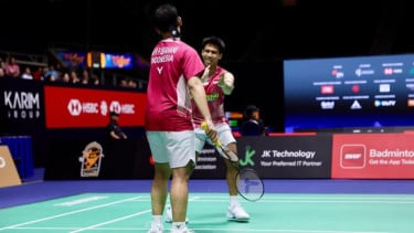 Hasil China Masters 2026: Sabar/Reza Melangkah Mulus ke Babak 16 Besar Usai Singkirkan  Ganda Putra Korea Selatan