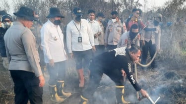 Geger! Polda Kalsel Bidik 2 Korporasi Pemilik Lahan Terbakar di Banjarbaru