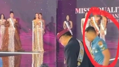 Sosok Diduga Prajurit Berseragam Dinas Hadir di Miss Transpuan Bangkok, Mabes TNI: Kami Cek