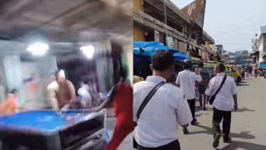 Viral Sekelompok Pelajar Kocar-kacir Diciduk Tim Patroli Sekolah, Asyik Bermain Biliar dengan Seragam Sekolah